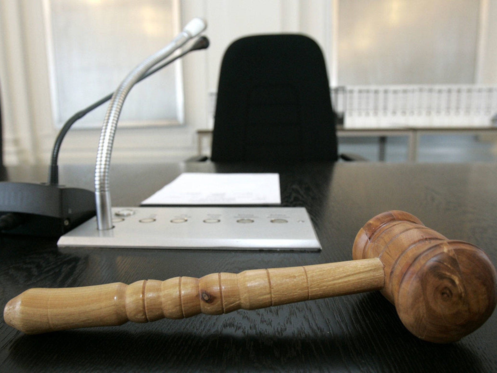 A judge's gavel