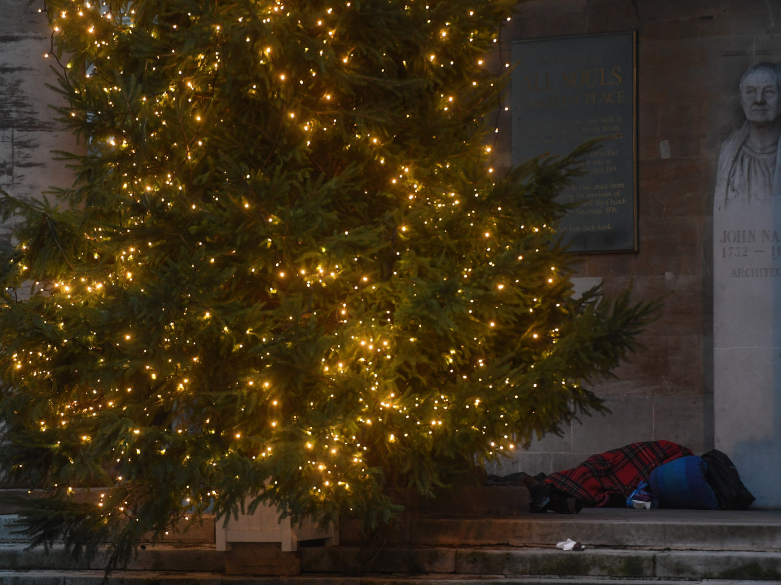 homeless christmas