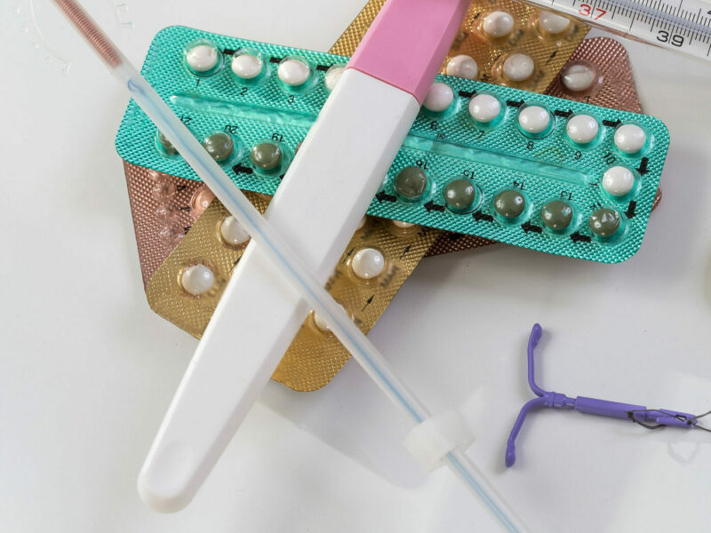 Various forms of contraception.